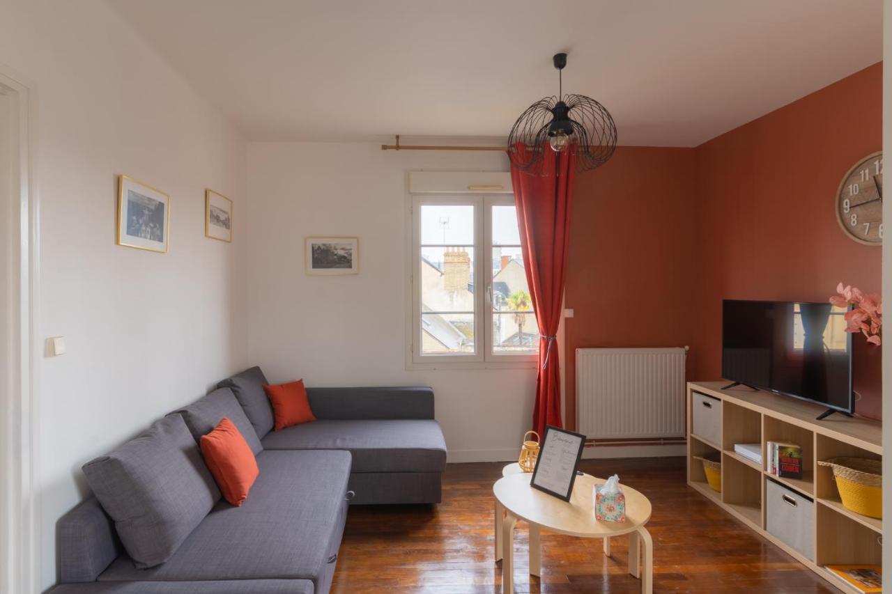 Appartement Cosy Avec Garage Prive Le Mans Exterior foto